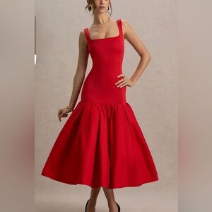 Club L London Elegant Red Sleeveless Dress size 8